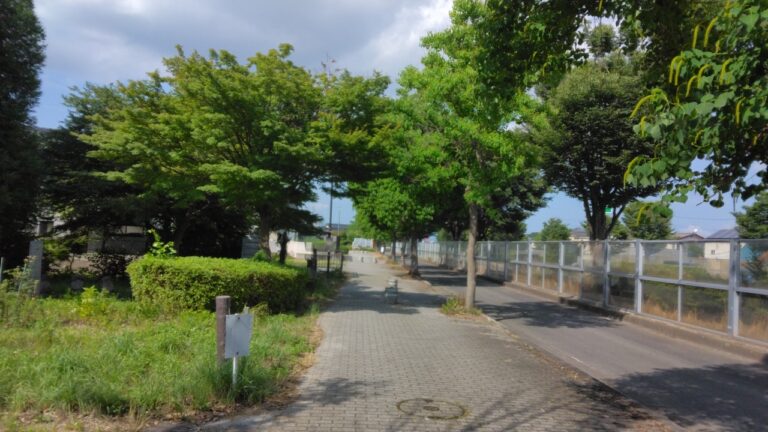 休日に歩くあてのない散歩道